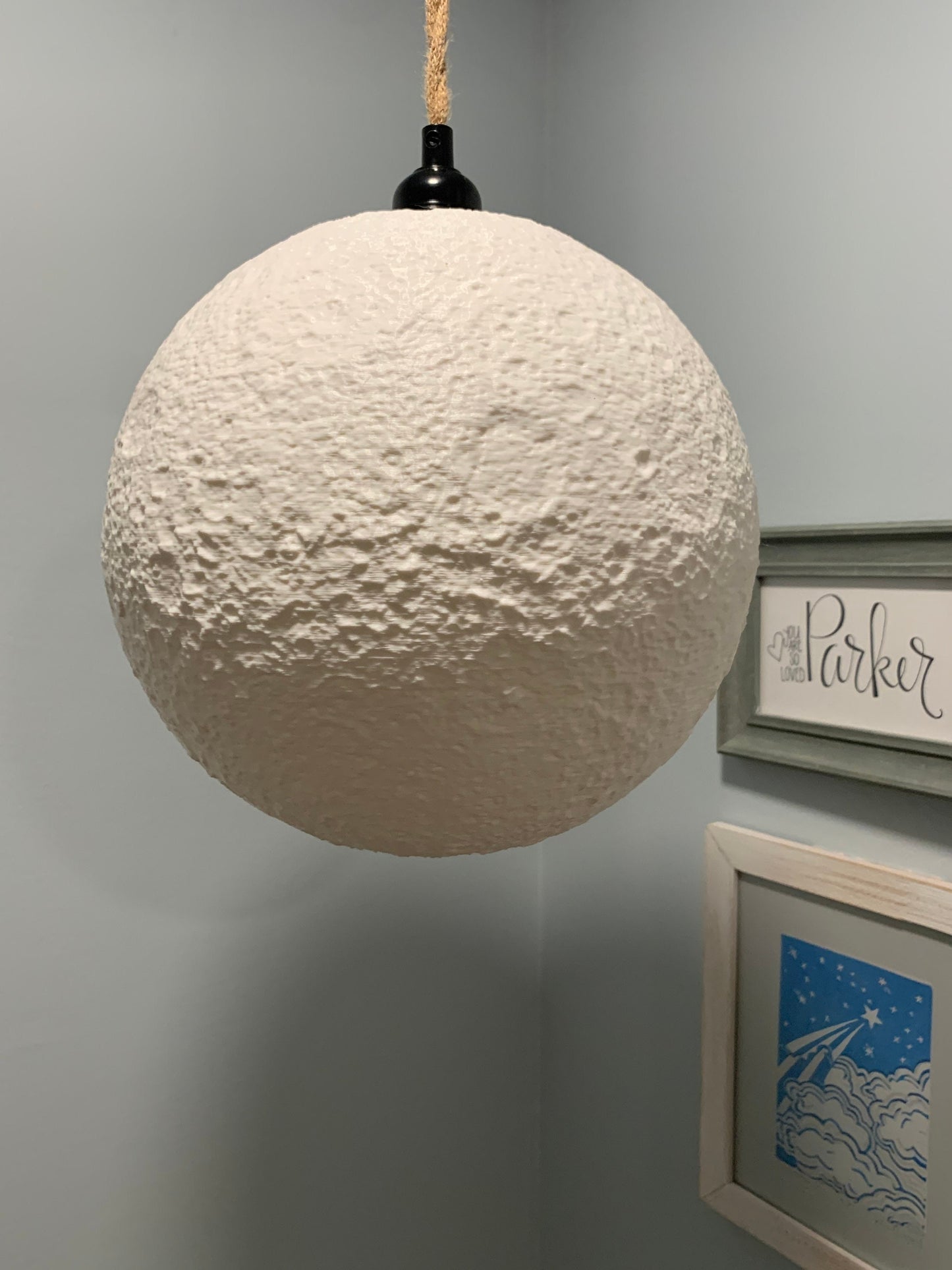 Hanging Moon Lamp - Large